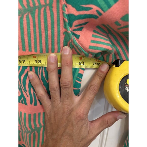 Nike Club Fleece Trippy Safari Sweatshirt Coral Green Mens small colorful - Picture 11 of 12